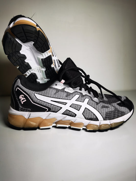 Asics Gel Quantum 360 Negro / Plata No 23.5