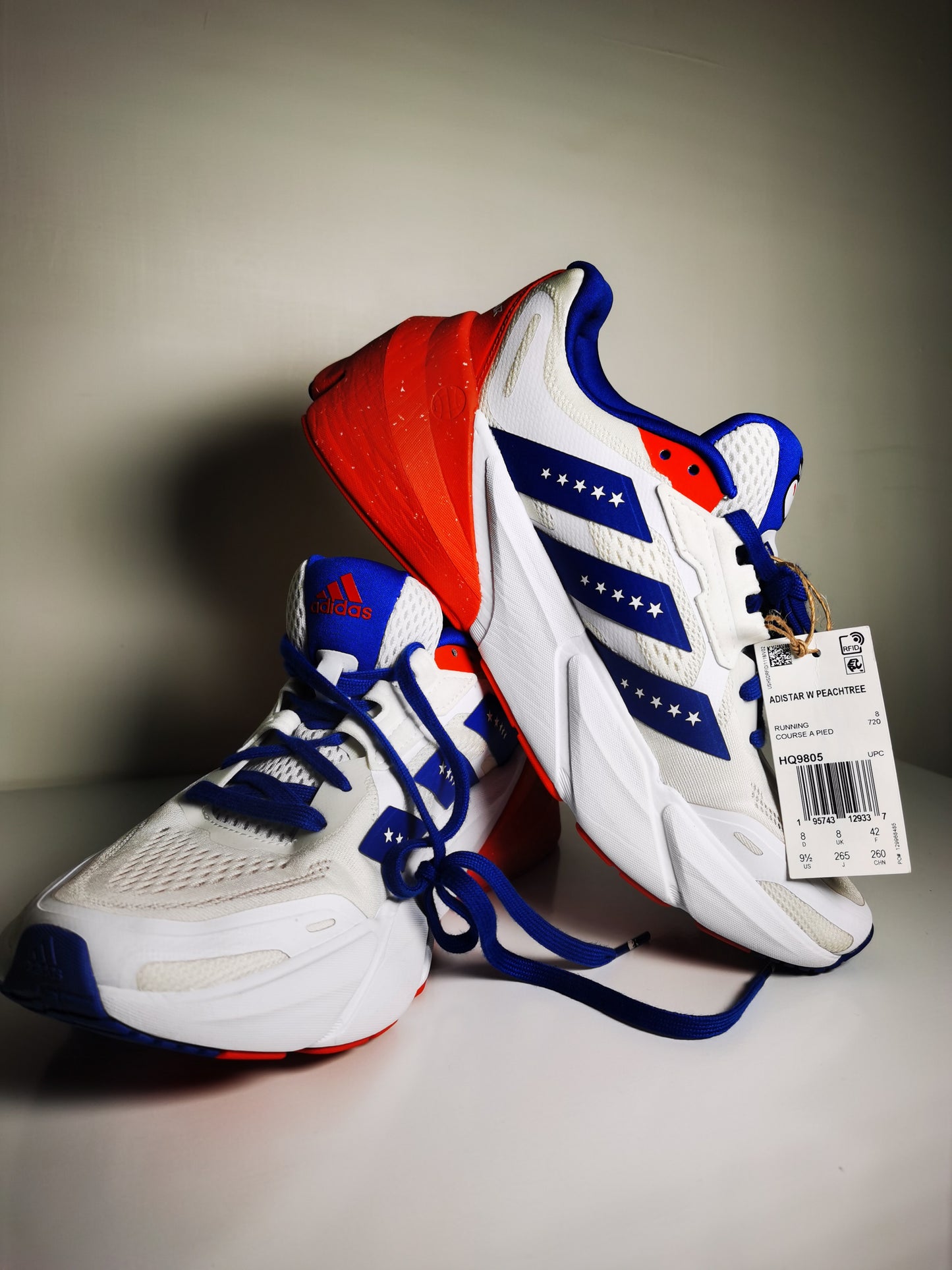 Adidas Adistar Peachtree Blanco / Azul No 26.5
