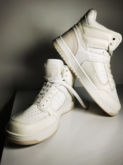 Bota Alta Stradivarius Blanco No 25.5