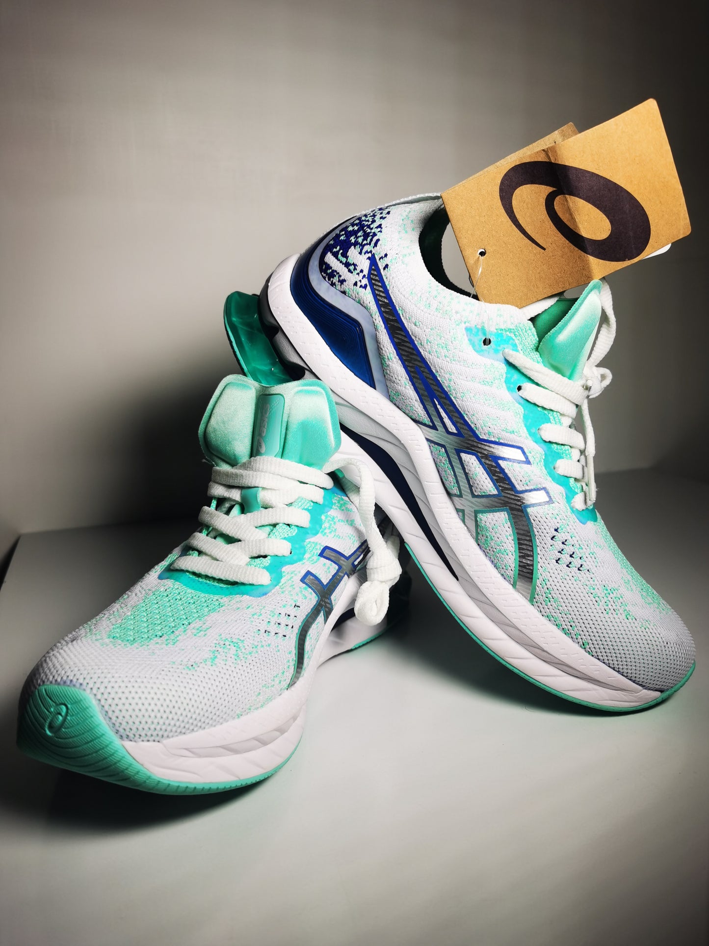 Asics Kinsei Blast Blanco / Turquesa No 24