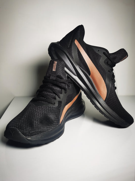Puma Twitch Runner Negro / Bronce No 23.5