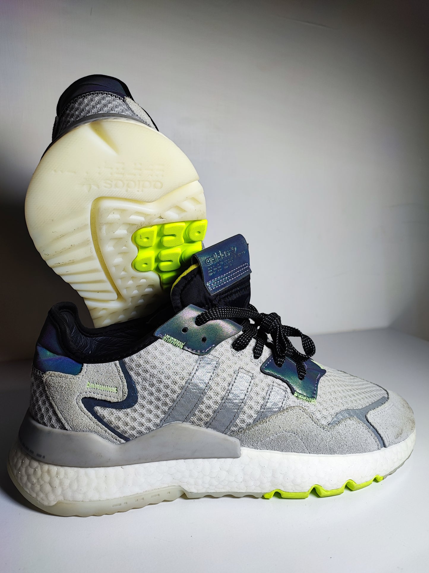 Adidas Future Boost Gris / Verde No 30