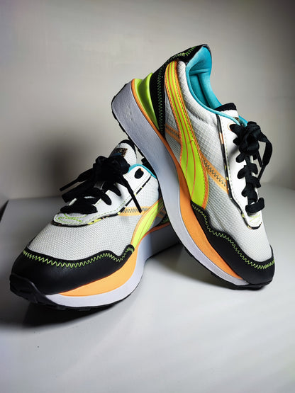 Puma Future Runner Blanco / Verde / Negro No 22.5