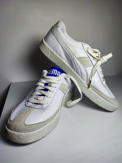 Puma Piel Oslo City Blanco / Azul No 28.5