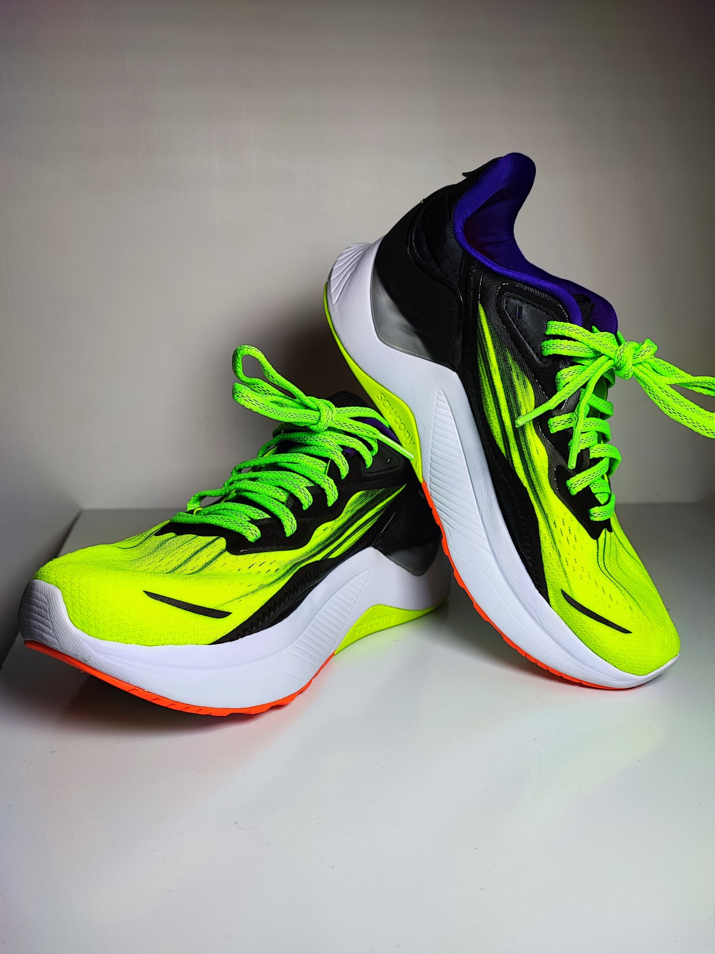 Saucony Endorphin Shift 2 Verde / Negro / Morado No 25