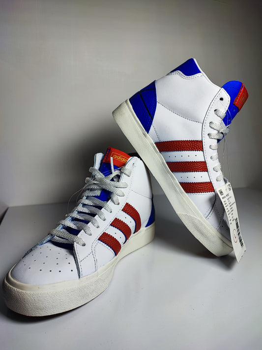Adidas Basket Profi Blanco / Azul / Rojo No 2
