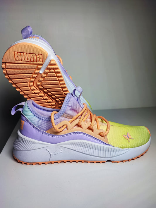 Puma Soft Foam Morado / Verde No 22.5