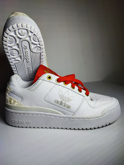 Adidas Forum Bold Blanco/ Rojo No 24