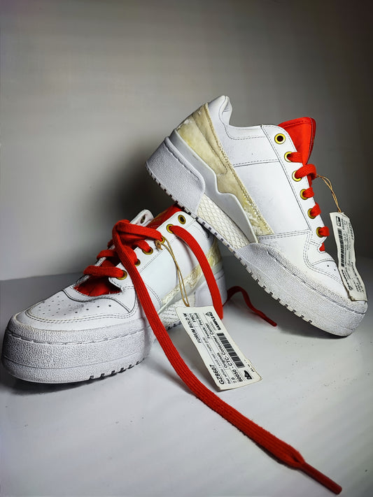 Adidas Forum Bold Blanco/ Rojo No 24