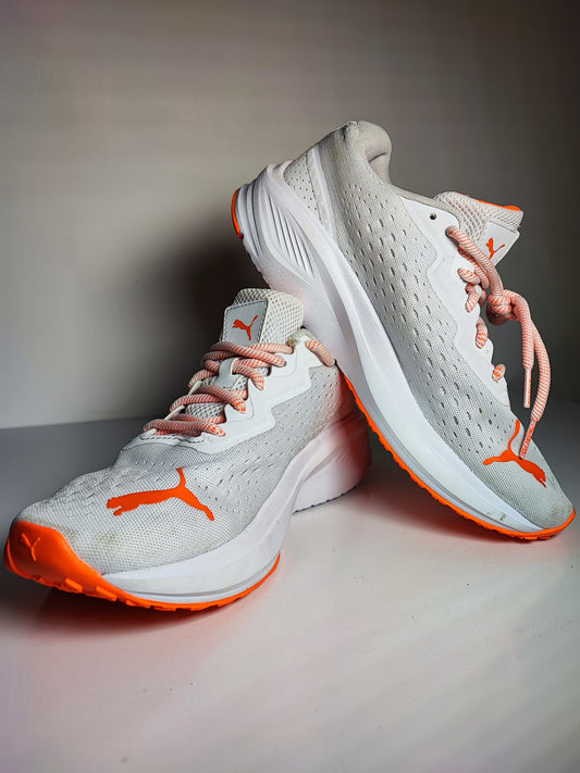 Puma Run Blanco / Naranja No 24.5