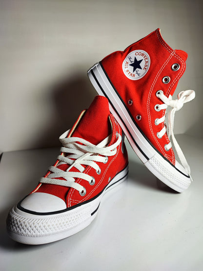 Converse Clasico Bota Rojo No 23.5