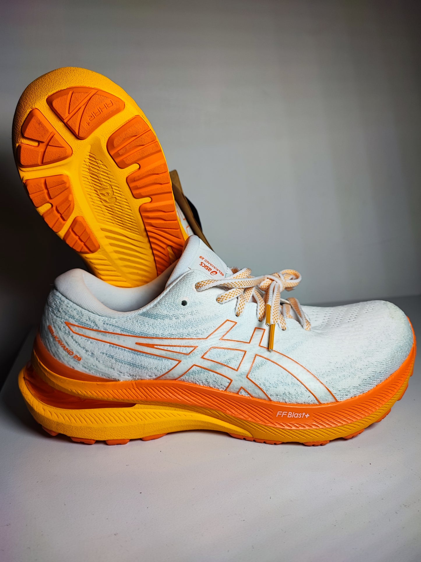 Asics Gel Kayano-29 Blanco / Naranja No 26.5