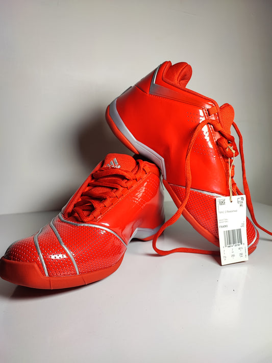 Adidas TMAC Restomod Rojo / Plata No 25.5