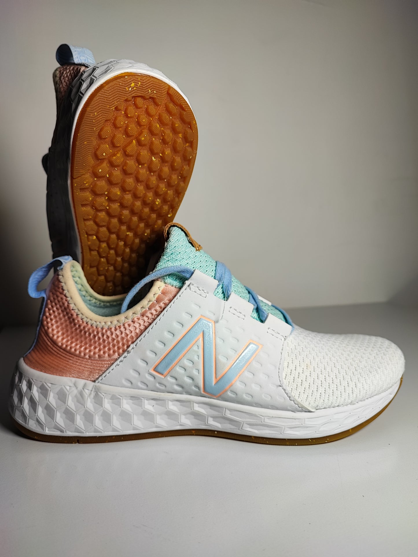 New Balance Woman Rosa / Blanco No 25