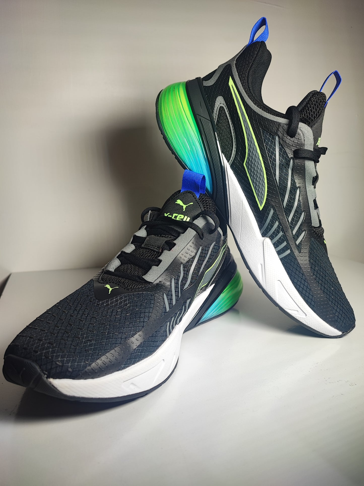 Puma X-Cell Negro/ Verde No 28.5
