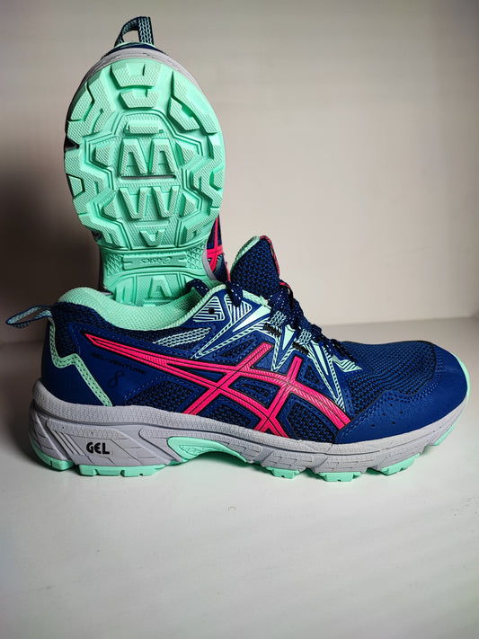 Asics Gel Venture-8 Azul / Verde No 23.5