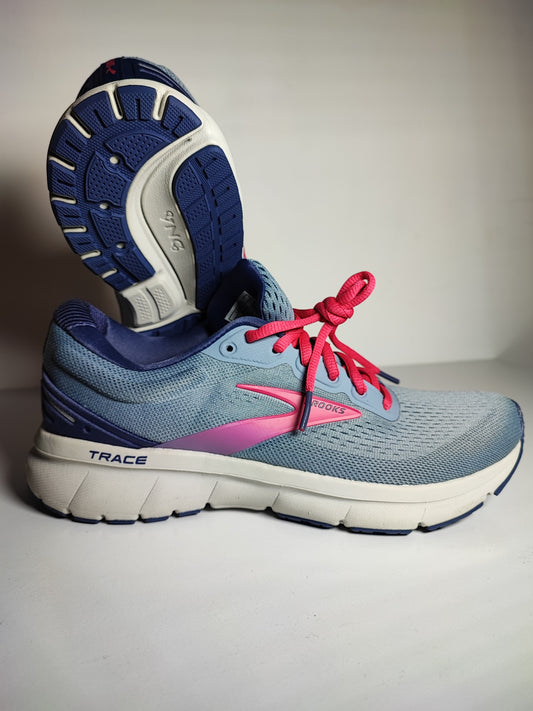 Brooks Trace Gris / Rosa No 25