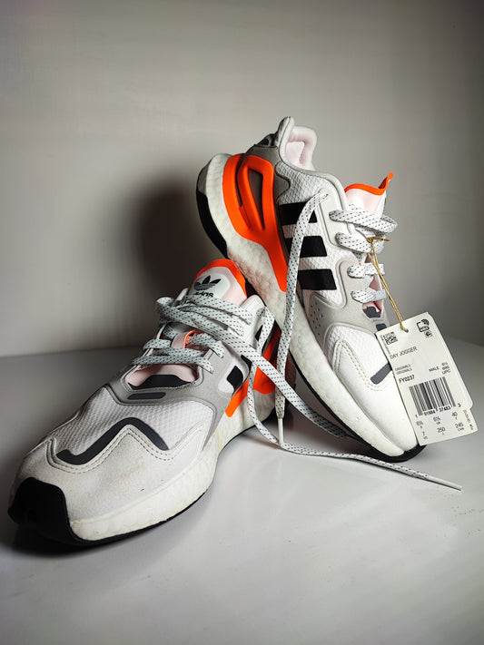 Adidas Jay Jogger Blanco Blanco / Naranja No 25