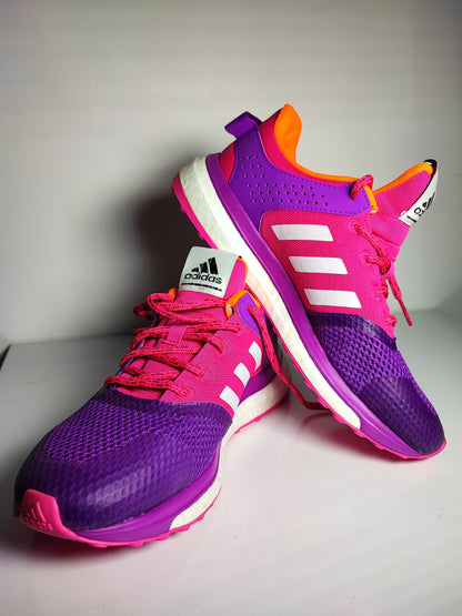 Adidas Running Boost Morado / Rosa / Naranja No 25.5