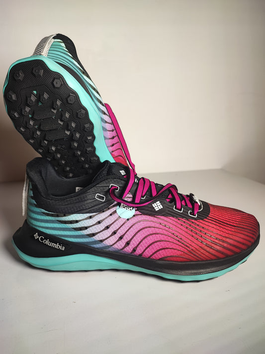Columbia Dama Running Turquesa / Rosa No 24
