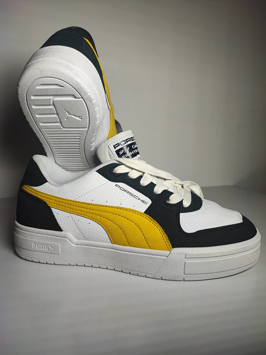 Puma Porsche 911 Platform Blanco / Negro / Amarillo No 27