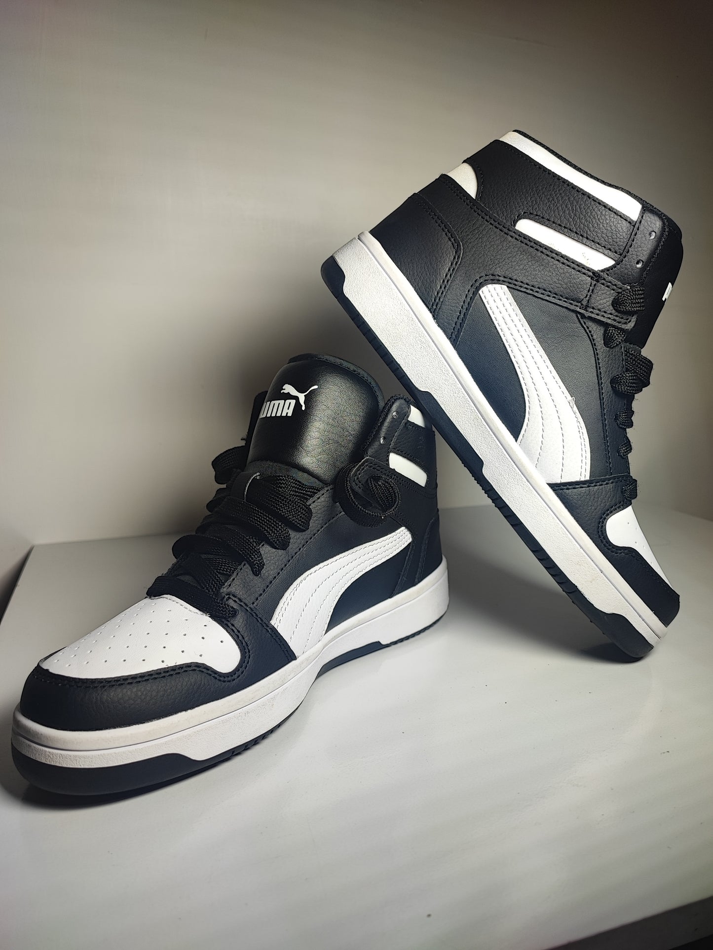 Puma Retro Bota Negro / Blanco No 25