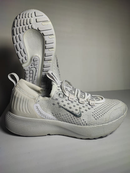 Nike React Tela Blanco / Plata No 25