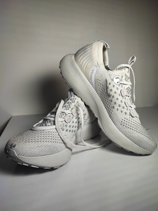 Nike React Tela Blanco / Plata No 25