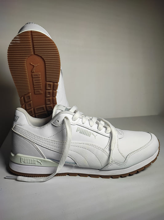 Puma Casual Suela de Liga Blanco / Verde Suave No 26.5