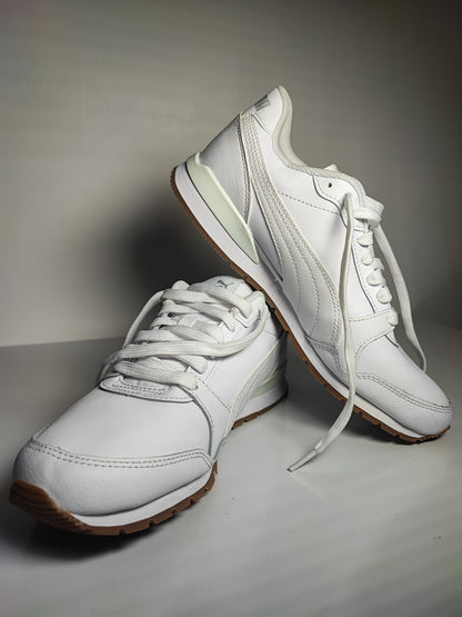 Puma Casual Suela de Liga Blanco / Verde Suave No 26.5