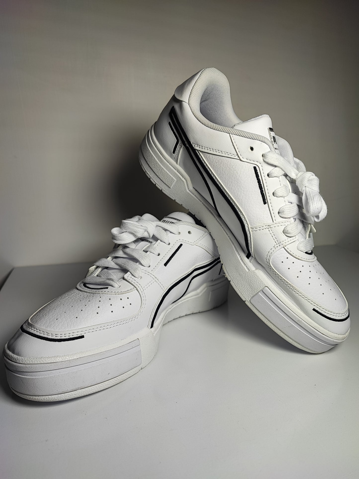 Puma Casual Bordado Blanco / Rojo No 27