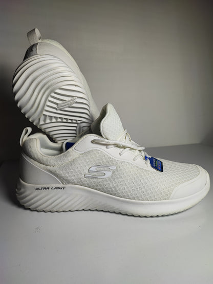 Skechers Air Cooled Memory Foam Blanco No 28.5