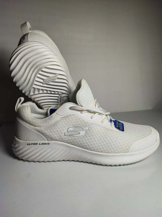 Skechers Air Cooled Memory Foam Blanco No 28.5