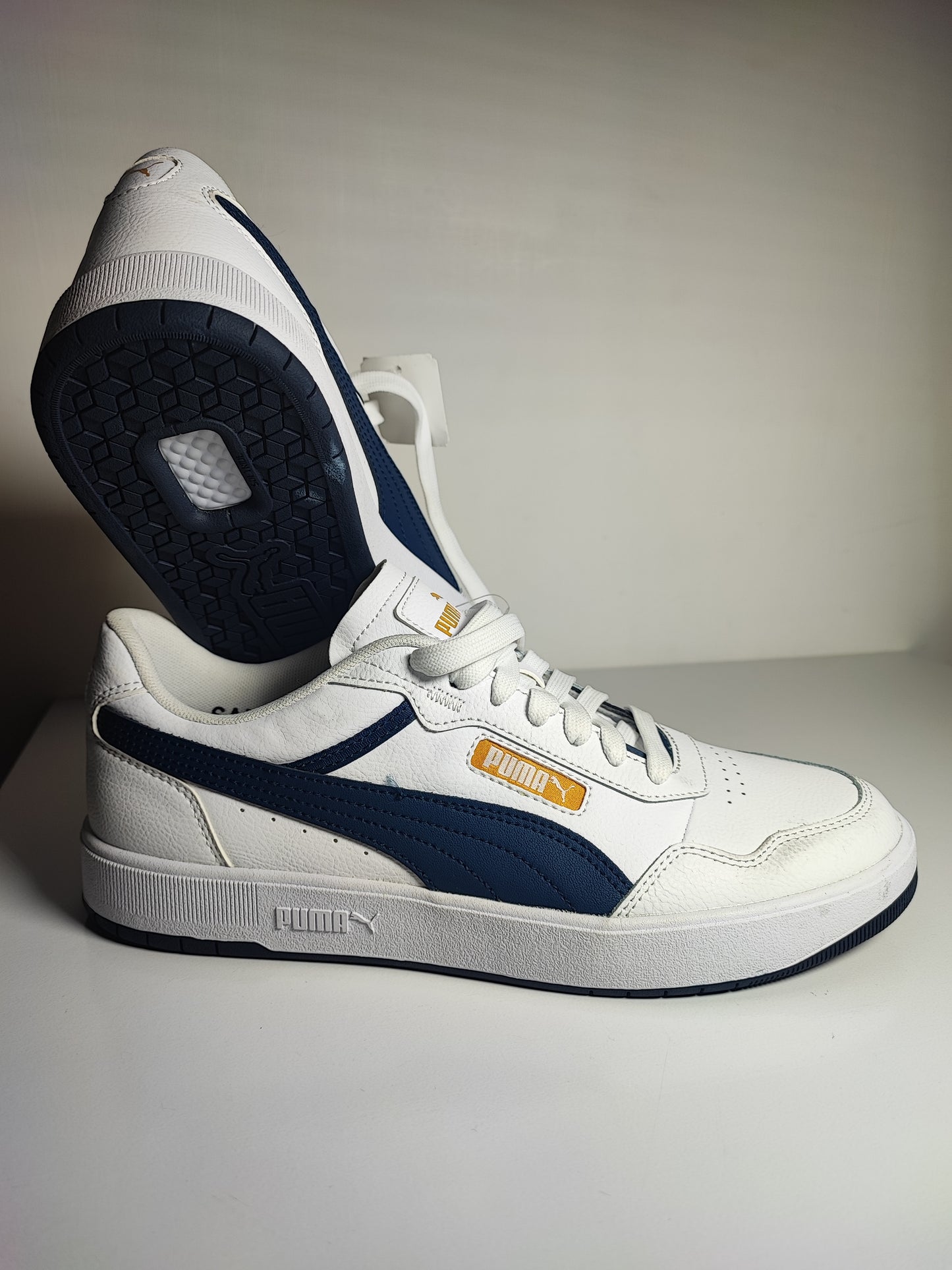 Puma Court Ultra Casual Blanco / Azul No 27