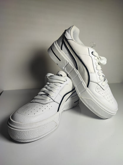 Puma Mayze Bordado Blanco / Negro No 23.5