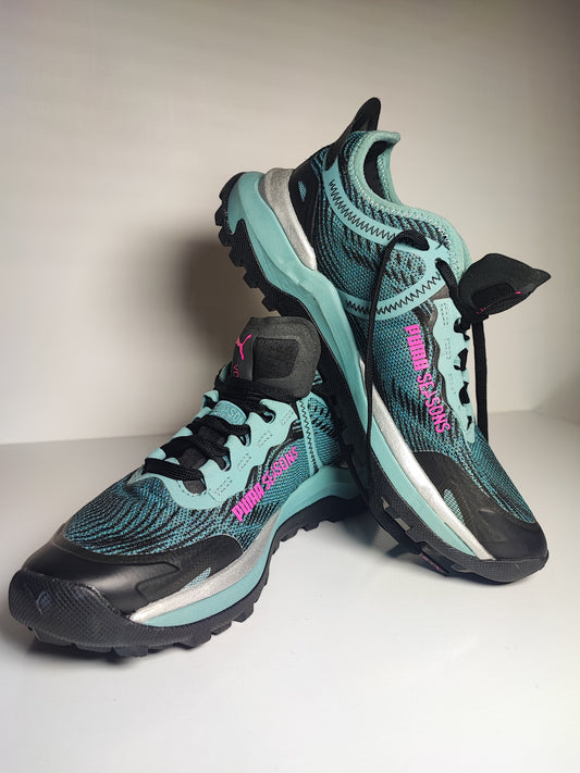 Puma Nitro Trail Voyage Azul / Negro/ Rosa No 24.5