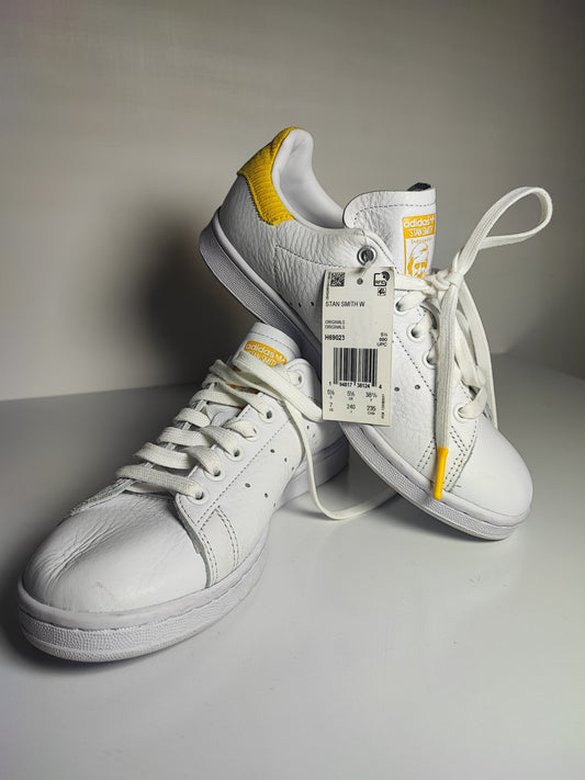 Adidas Stan Smith Blanco / Amarillo No 24