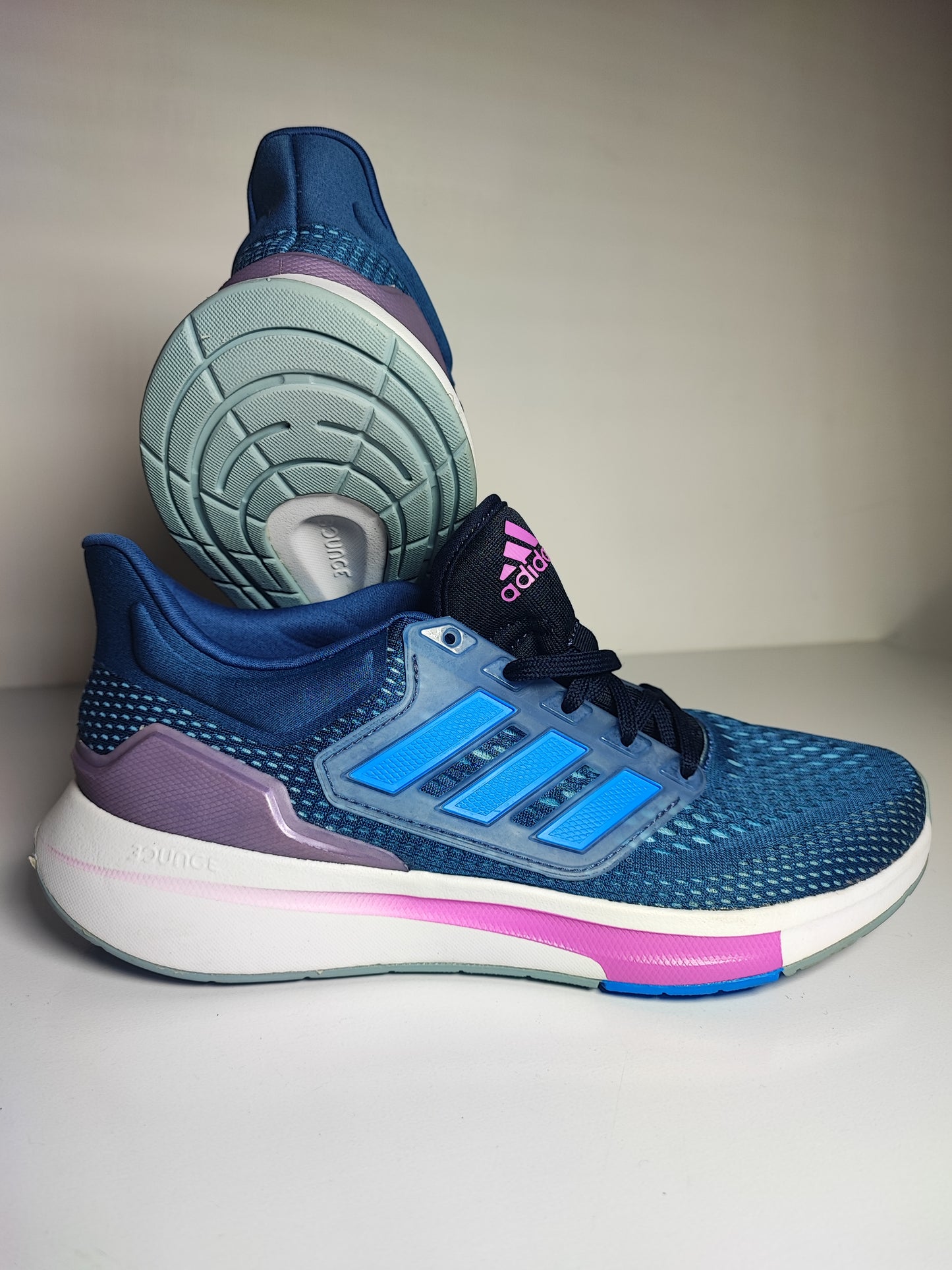 Adidas Eq21 Running Azul / Morado No 24
