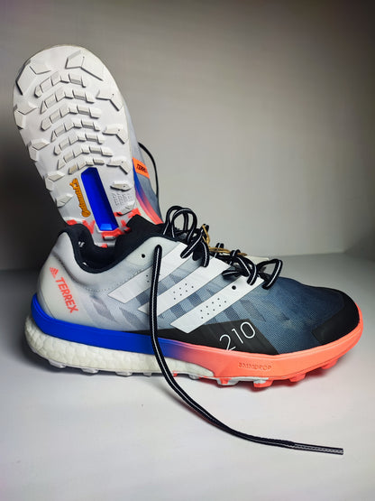 Adidas Terrex Speed Ultra Trail Running Gris / Blanco / Rosa No 24