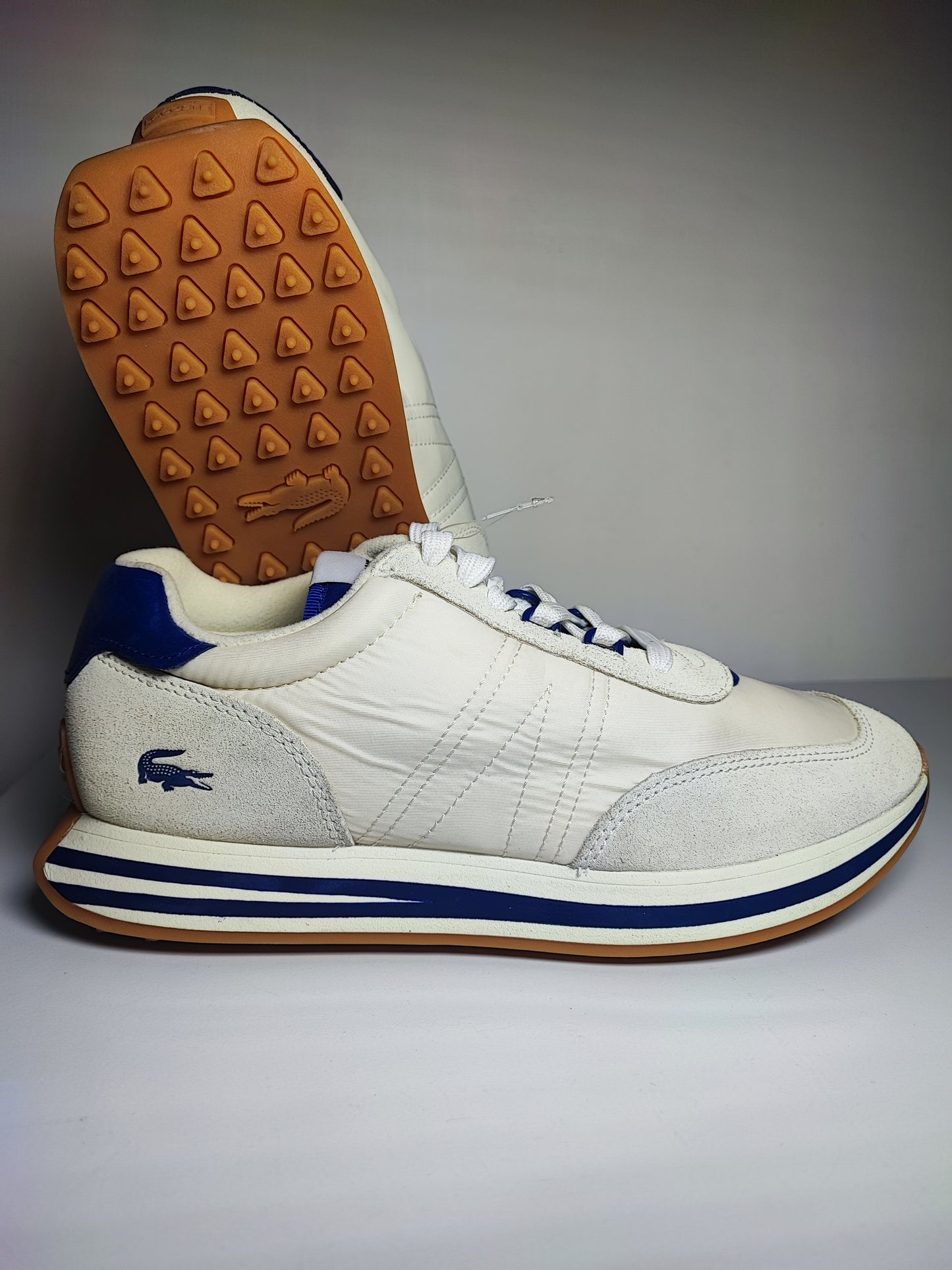 Lacoste Casual Beige / Azul No 27