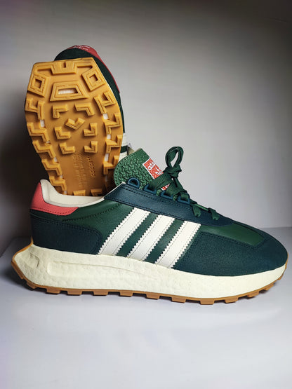 Adidas 3 Streifen Retropy Running Verde / Blanco Boost No 28.5