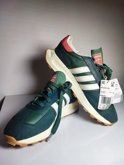 Adidas 3 Streifen Retropy Running Verde / Blanco Boost No 28.5