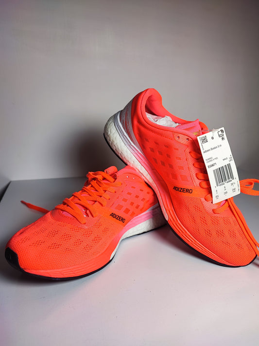 Adidas Adizero Boston 9 Running Boost Naranja No 24.5