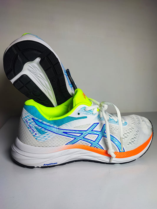 Asics Gel Excite 6 Running Blanco / Verde / Azul No 25