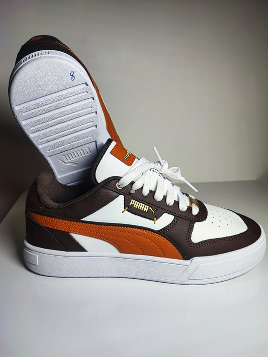 Puma Casual Piel Cafe / Blanco No 26