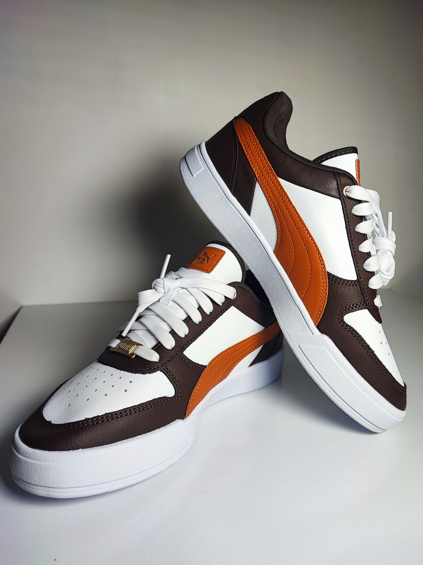 Puma Casual Piel Cafe / Blanco No 26