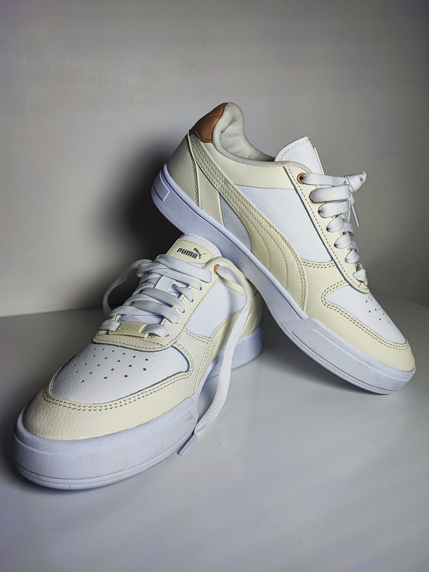 Puma Casual Blanco / Beige / Cafe No 25.5