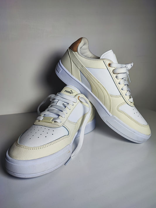 Puma Casual Blanco / Beige / Cafe No 25.5