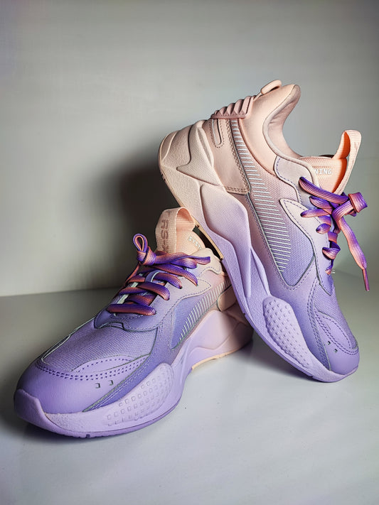 Puma Rsx Casual Running Rosa / Morado No 23