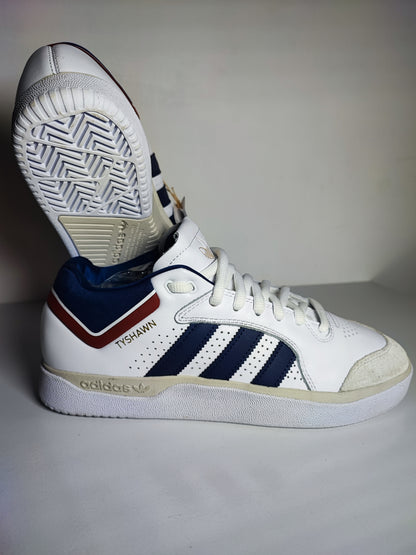 Adidas Casual Piel Skateboard Tyshawn Jones Blanco / Azul No 26.5